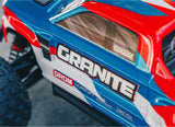 1/18 GRANITE GROM MEGA 380 Brushed 4X4 Monster Truck RTR with Battery & Charger, Blue