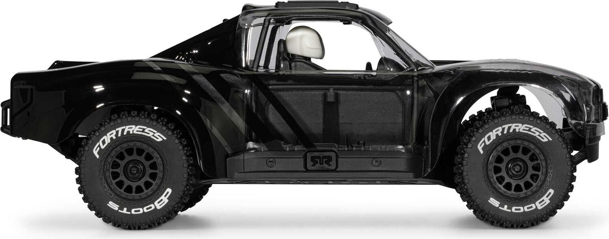 1/16 MOJAVE GROM 4X4 RTA KIT Brushed Desert Truck (Battery & Charger Included), Clear/Black