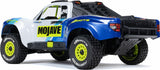 MOJAVE GROM MEGA 380 Brushed 4X4 Small Scale Desert Truck RTR with Battery & Charger, Blue/White