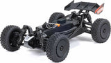 TYPHON GROM MEGA 380 Brushed 4X4 Small Scale Buggy RTR with Battery & Charger, Blue/Silver