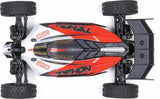 TYPHON GROM MEGA 380 Brushed 4X4 Small Scale Buggy RTR with Battery & Charger, Red/White