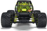 1/16 GORGON GROM 4X4 RTR Brushed Monster Truck (Battery & Charger Included), Yellow