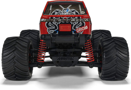 1/16 GORGON GROM 4X4 RTR Brushed Monster Truck (Battery & Charger Included), Red