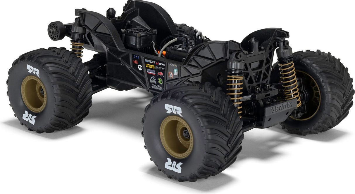 1/16 GORGON GROM 4X4 RTR Brushed Monster Truck (Battery & Charger Included), Bronze