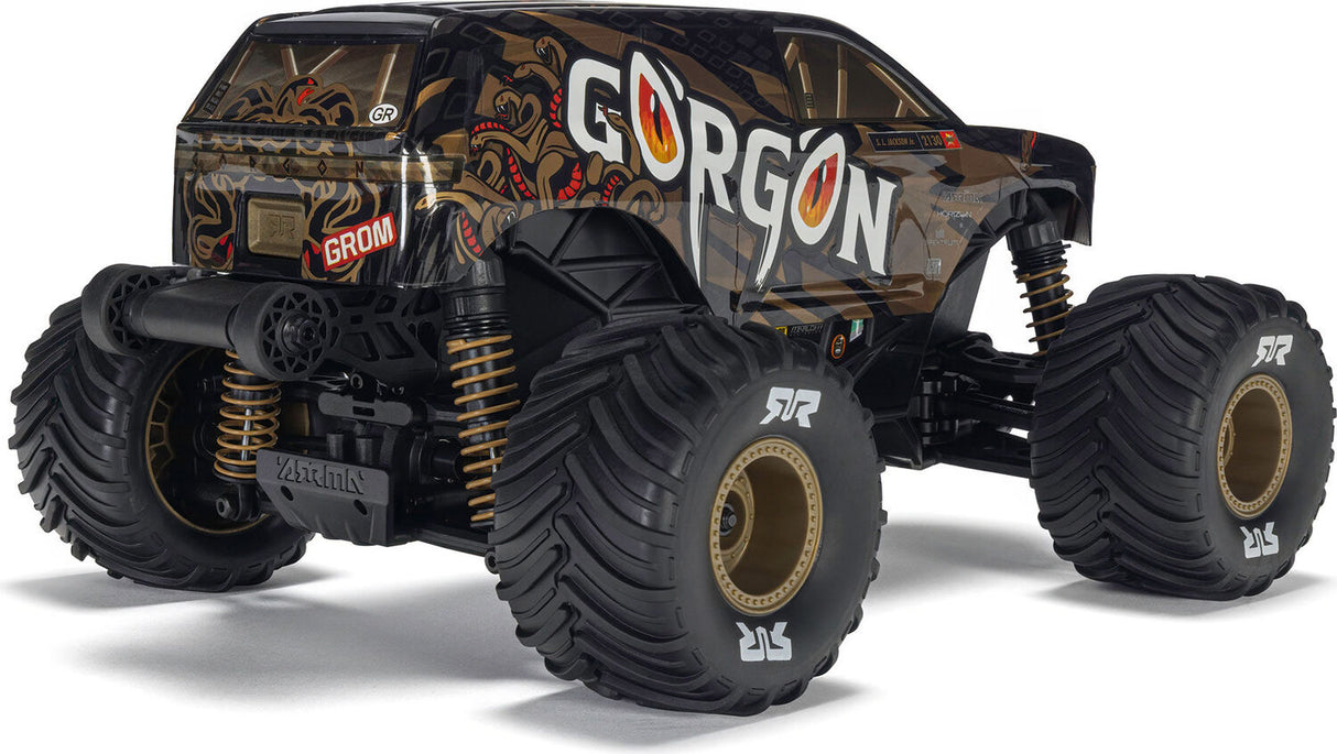 1/16 GORGON GROM 4X4 RTR Brushed Monster Truck (Battery & Charger Included), Bronze