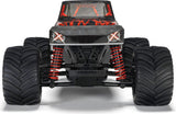 1/16 QUAKE GROM 4X4 RTR Brushed Monster Truck (Battery & Charger Included), Red