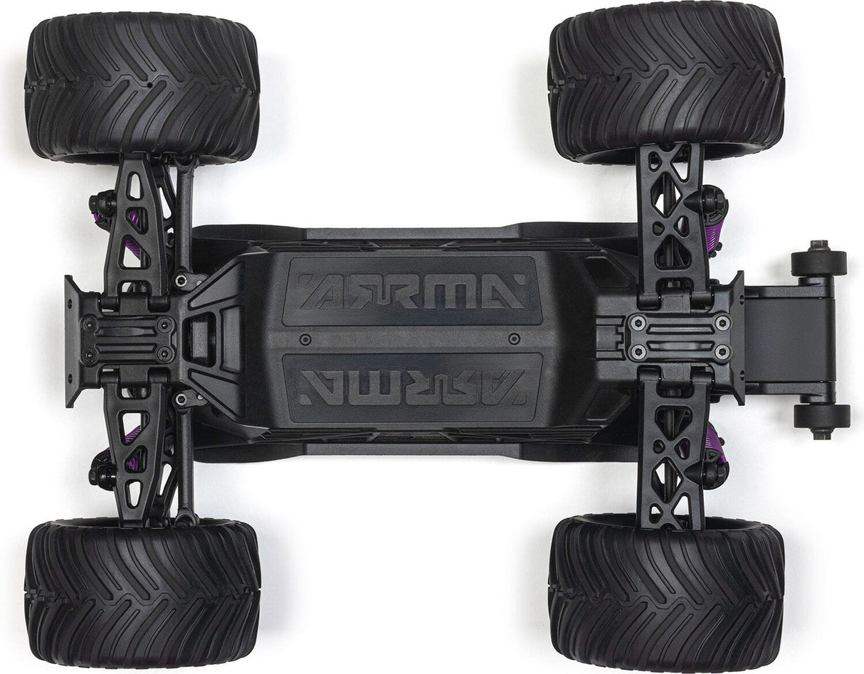 1/16 QUAKE GROM 4X4 RTR Brushed Monster Truck (Battery & Charger Included), Purple