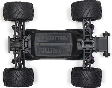 1/16 QUAKE GROM 4X4 RTR Brushed Monster Truck (Battery & Charger Included), Purple