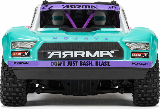 MOJAVE GROM 223S BLX Brushless 4X4 Small Scale Desert Truck RTR with DSC (Battery & Charger included), Teal