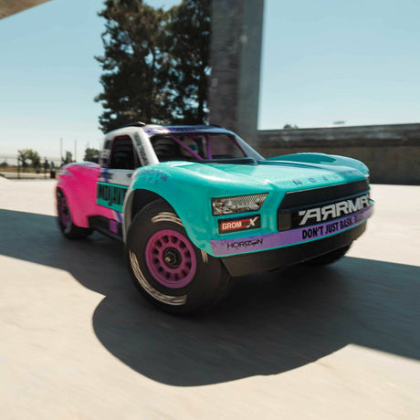 MOJAVE GROM 223S BLX Brushless 4X4 Small Scale Desert Truck RTR with DSC (Battery & Charger included), Teal