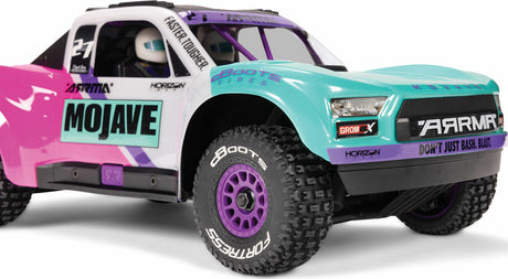 MOJAVE GROM 223S BLX Brushless 4X4 Small Scale Desert Truck RTR with DSC (Battery & Charger included), Teal