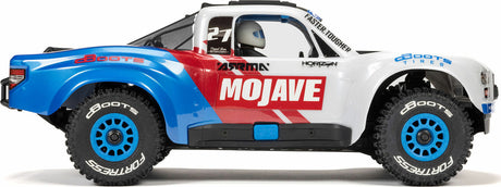 MOJAVE GROM 223S BLX Brushless 4X4 Small Scale Desert Truck RTR with DSC (Battery & Charger included), White