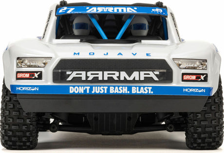MOJAVE GROM 223S BLX Brushless 4X4 Small Scale Desert Truck RTR with DSC (Battery & Charger included), White