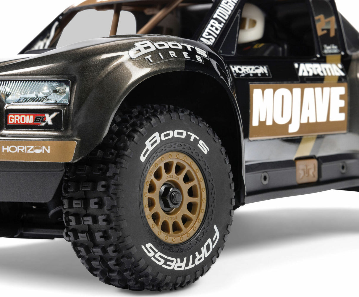MOJAVE GROM 223S BLX Brushless 4X4 Small Scale Desert Truck RTR with DSC, Black
