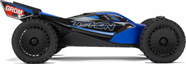 TYPHON GROM 223S BLX Brushless 4X4 Small Scale Buggy RTR with DSC (Battery & Charger included), Blue