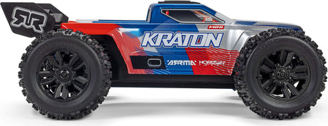 1/16 MINI KRATON 3S DSC 4X4 RTR Brushless Speed Truck (Battery & Charger Included), Red/Blue