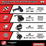 1/16 MINI KRATON 3S DSC 4X4 RTR Brushless Speed Truck (Battery & Charger Included), Teal/Pink