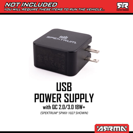 1/16 MINI KRATON 3S DSC 4X4 RTR Brushless Speed Truck, Black/Red