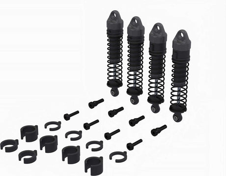 Shock Set, 71mm Length, 500cSt Oil (4): GROM