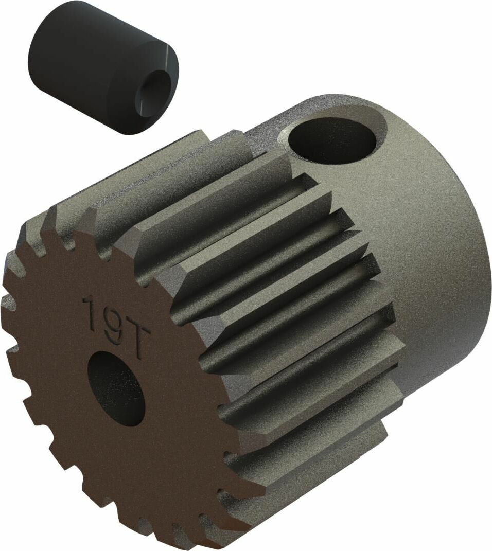 Pinion Gear 19T 0.5 MOD CNC 2.3mm Bore