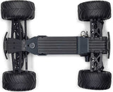 1/10 GORGON 2WD RTA Kit Brushed Monster Truck (Battery & Charger Included), Clear