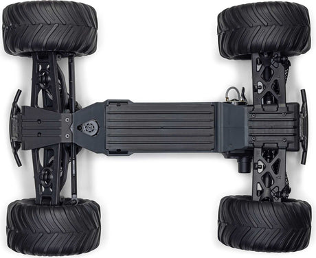 1/10 GORGON 2WD RTA Kit Brushed Monster Truck (Battery & Charger Included), Clear