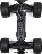 1/10 GORGON 2WD RTR Brushed Monster Truck (Battery & Charger Included), Gun Metal