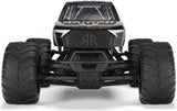 1/10 GORGON 2WD RTR Brushed Monster Truck (Battery & Charger Included), Gun Metal