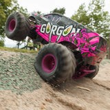 1/10 GORGON 2WD RTR Brushed Monster Truck (Battery & Charger Included), Purple