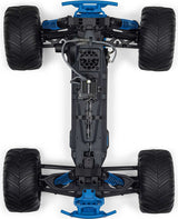 1/10 GORGON 2WD RTR Brushed Monster Truck (Battery & Charger Included), Blue