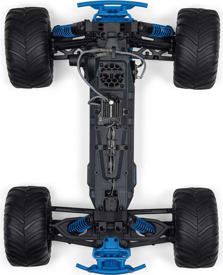 1/10 GORGON 2WD RTR Brushed Monster Truck (Battery & Charger Included), Blue