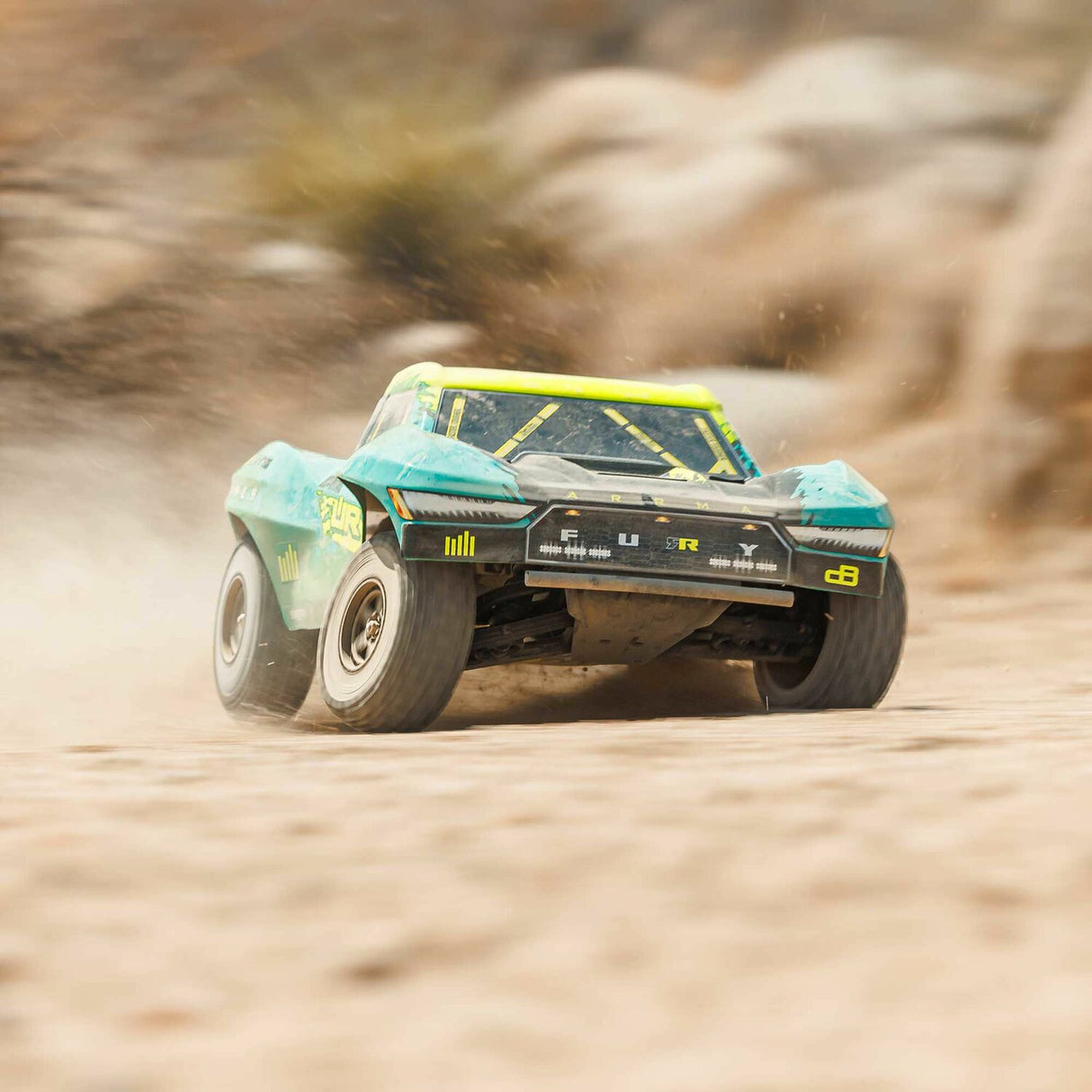 1/10 FURY 223S BLX Brushless 2WD Short Course Truck RTR with DSC, Green