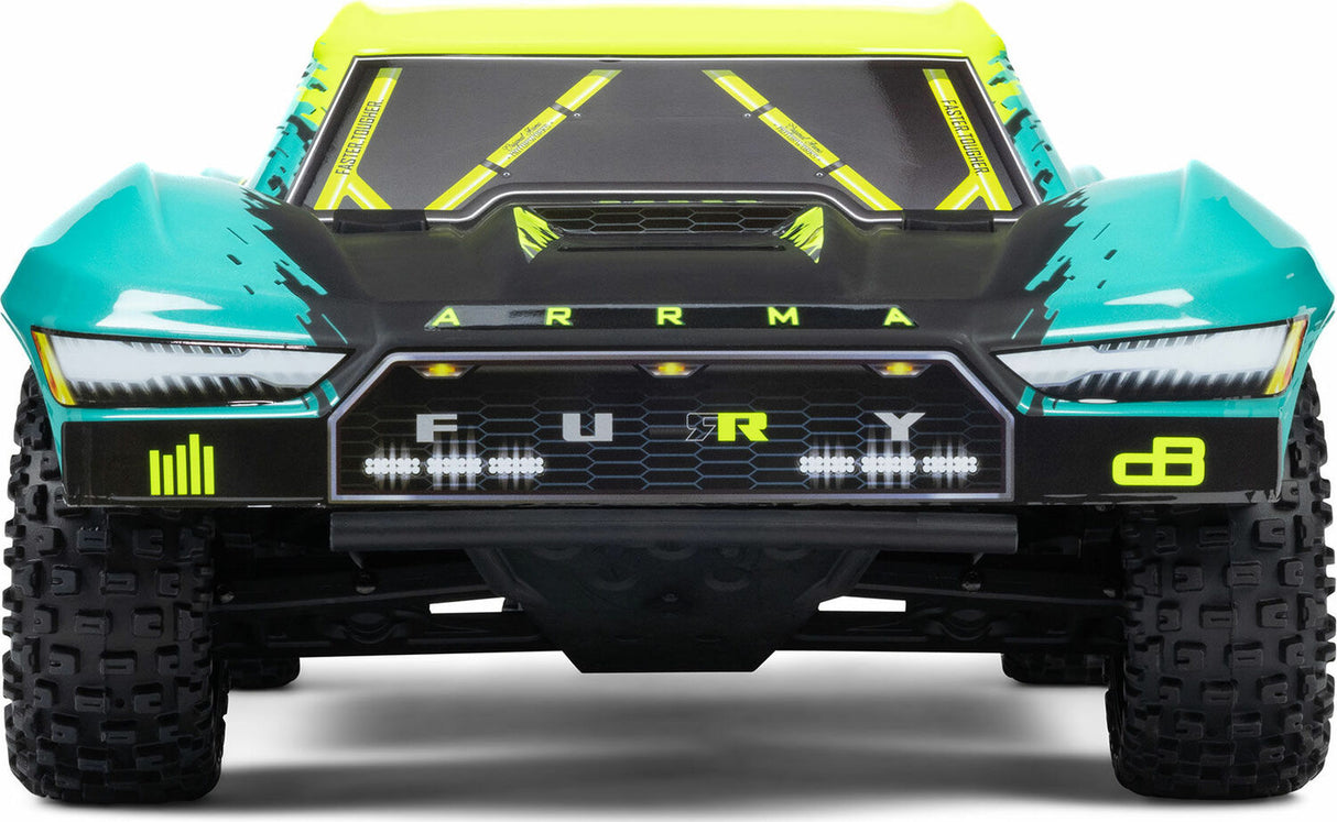 1/10 FURY 223S BLX Brushless 2WD Short Course Truck RTR with DSC, Green