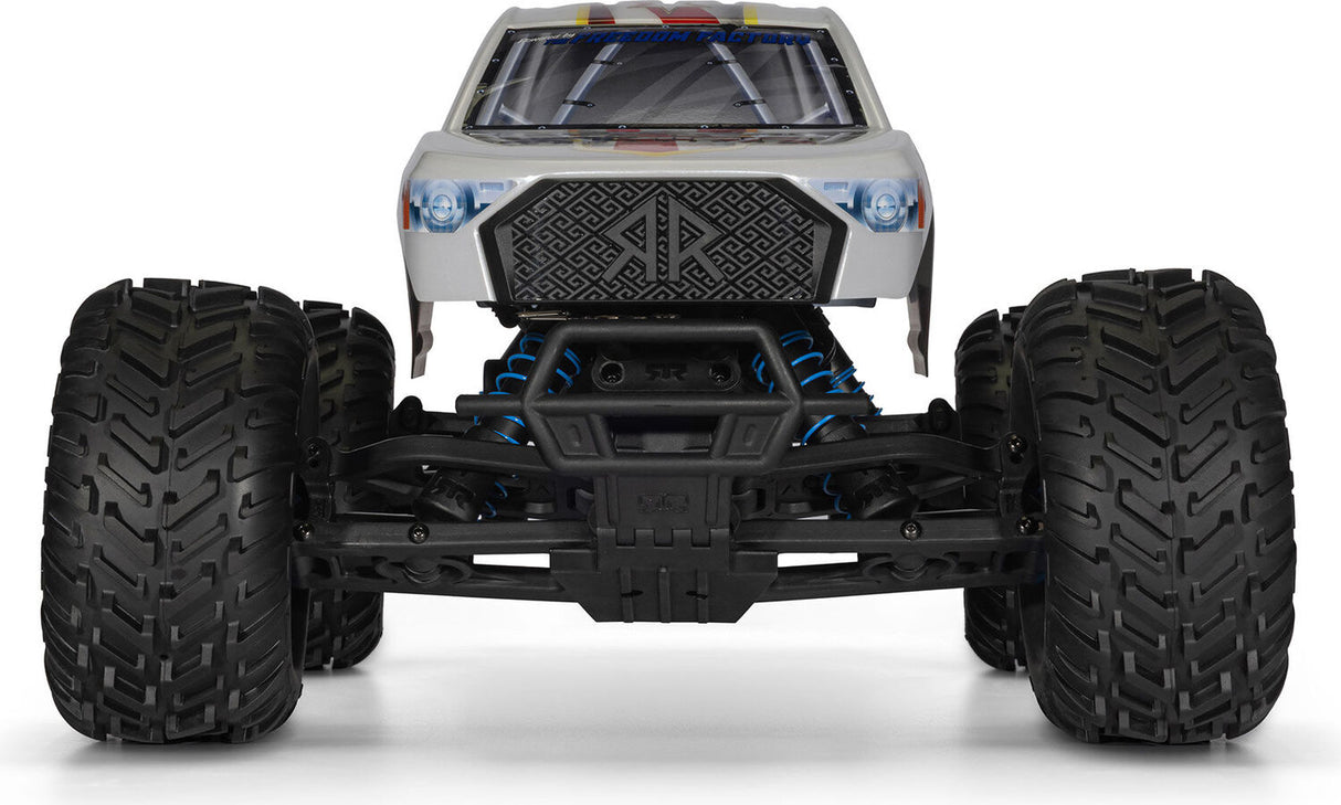 1/10 FREEDOM FLYER 223S 2WD RTR Brushless Monster Truck (Battery & Charger Included), White