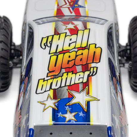 1/10 FREEDOM FLYER 223S 2WD RTR Brushless Monster Truck (Battery & Charger Included), White