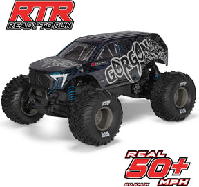 1/10 GORGON 223S 2WD RTR Brushless Monster Truck, Blue/Black