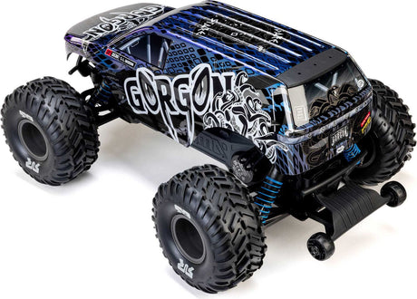 1/10 GORGON 223S 2WD RTR Brushless Monster Truck, Blue/Black