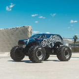 1/10 GORGON 223S 2WD RTR Brushless Monster Truck, Blue/Black