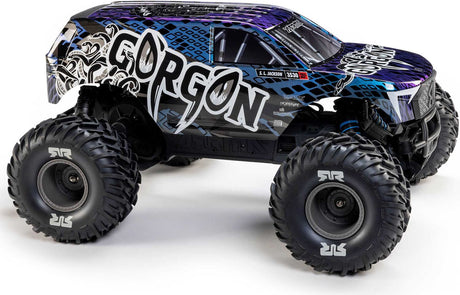1/10 GORGON 223S 2WD RTR Brushless Monster Truck, Blue/Black