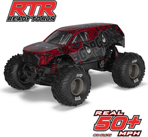1/10 GORGON 223S 2WD RTR Brushless Monster Truck, Red/Black