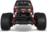 1/10 GORGON 223S 2WD RTR Brushless Monster Truck, Red/Black