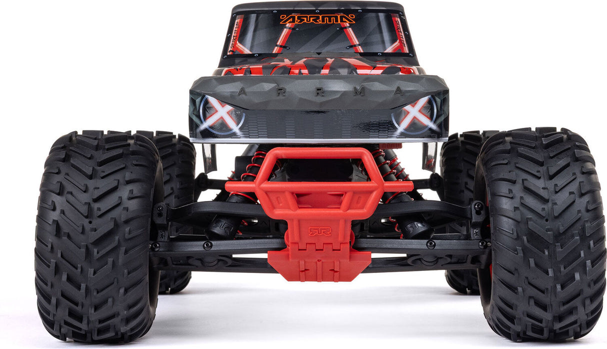 1/10 QUAKE 223S DSC 2WD RTR Brushless Monster Truck, Red