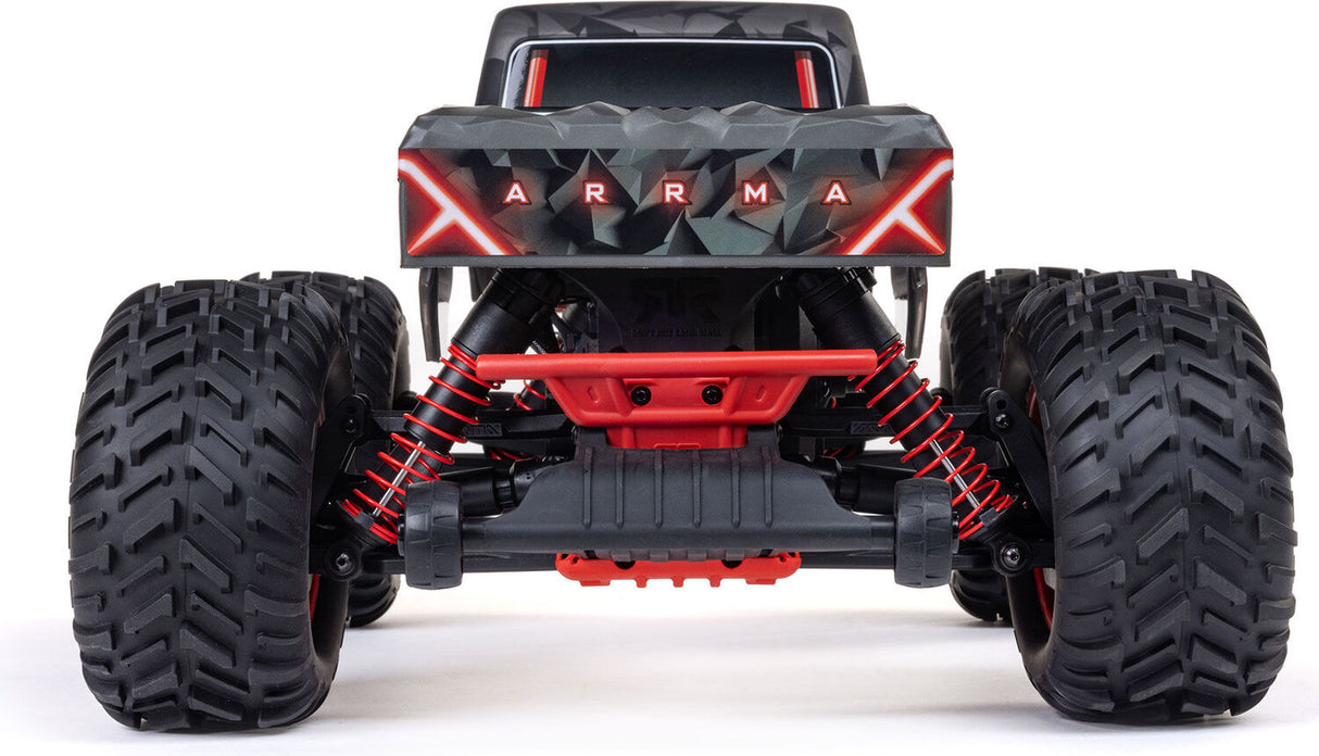 1/10 QUAKE 223S DSC 2WD RTR Brushless Monster Truck, Red