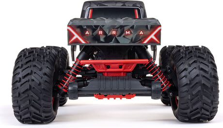 1/10 QUAKE 223S DSC 2WD RTR Brushless Monster Truck, Red