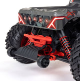 1/10 QUAKE 223S DSC 2WD RTR Brushless Monster Truck, Red