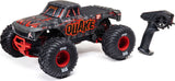 1/10 QUAKE 223S DSC 2WD RTR Brushless Monster Truck, Red