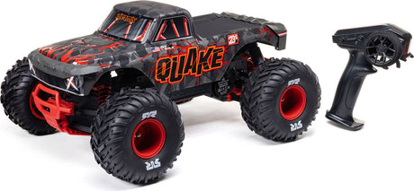 1/10 QUAKE 223S DSC 2WD RTR Brushless Monster Truck, Red