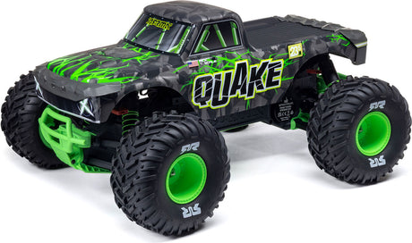 1/10 QUAKE 223S DSC 2WD RTR Brushless Monster Truck, Green