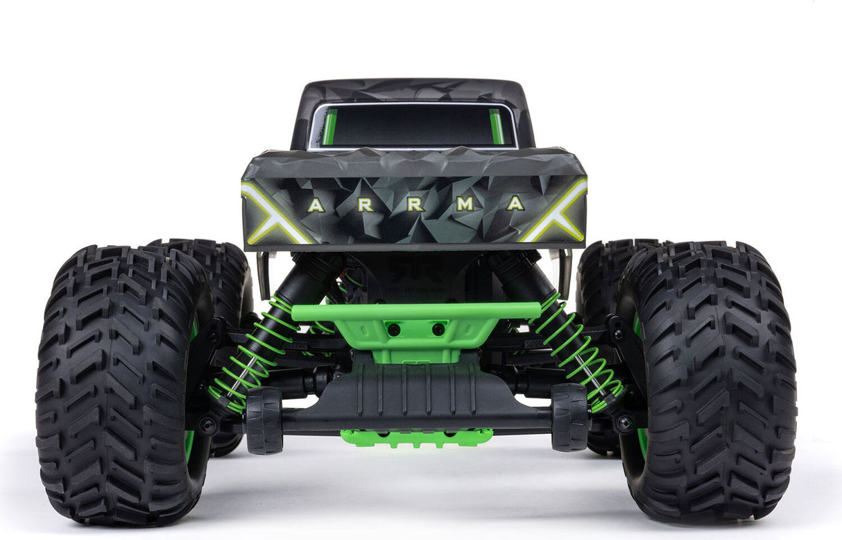 1/10 QUAKE 223S DSC 2WD RTR Brushless Monster Truck, Green