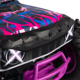1/10 QUAKE 223S DSC 2WD RTR Brushless Monster Truck, Purple
